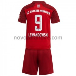 Nogometni Dres FC Bayern München Robert Lewandowski 9 Dječji Domaći 2021-2022 Kratkih Rukava