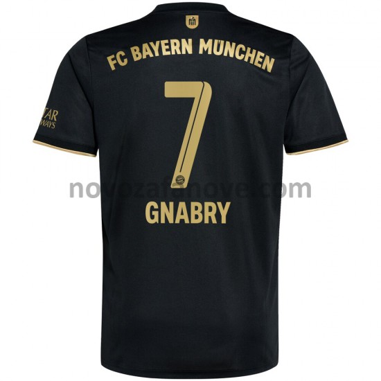 Nogometni Dres FC Bayern München Serge Gnabry 7 Gostujući 2021-2022 Kratkih Rukava