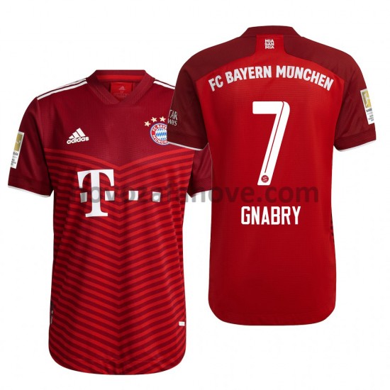 Nogometni Dres FC Bayern München Serge Gnabry 7 Domaći 2021-2022 Kratkih Rukava