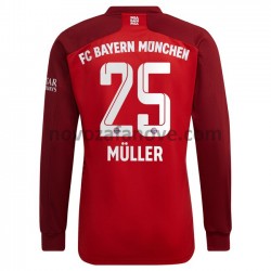 Nogometni Dres FC Bayern München Thomas Muller 25 Domaći 2021-2022 Dugim Rukavima