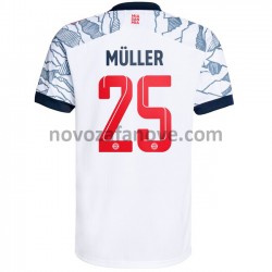 Nogometni Dres FC Bayern München Thomas Muller 25 Treći 2021-2022 Kratkih Rukava
