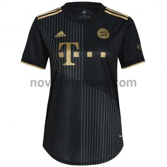 Nogometni Dres FC Bayern München Ženska Gostujući 2021-2022 Kratkih Rukava