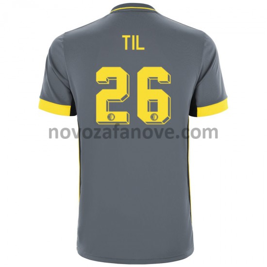 Nogometni Dres Feyenoord Rotterdam Guus Til 26 Gostujući 2021-2022 Kratkih Rukava