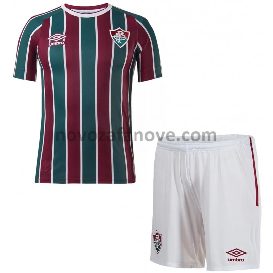 Nogometni Dres Fluminense Dječji Domaći 2021-2022 Kratkih Rukava