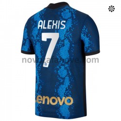 Nogometni Dres Inter Milan Alexis Sanchez 7 Domaći 2021-2022 Kratkih Rukava