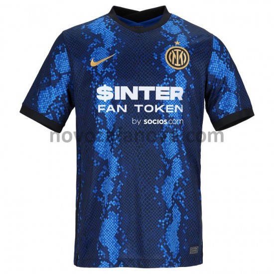 Nogometni Dres Inter Milan Domaći 2021-2022 Kratkih Rukava