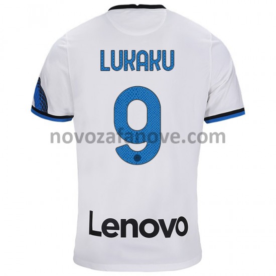 Nogometni Dres Inter Milan Romelu Lukaku 9 Gostujući 2021-2022 Kratkih Rukava