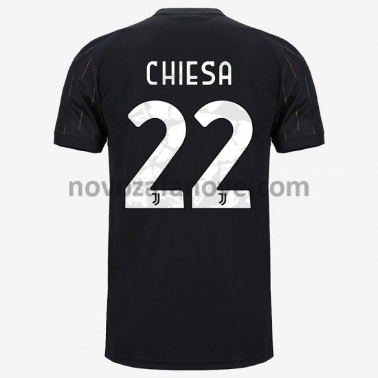 Nogometni Dres Juventus Federico Chiesa 22 Gostujući 2021-2022 Kratkih Rukava