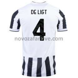 Nogometni Dres Juventus Matthijs de Ligt 4 Domaći 2021-2022 Kratkih Rukava