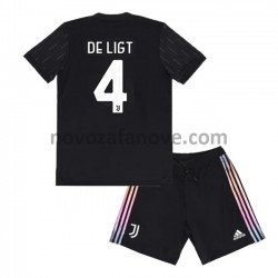 Nogometni Dres Juventus Matthijs de Ligt 4 Dječji Gostujući 2021-2022 Kratkih Rukava