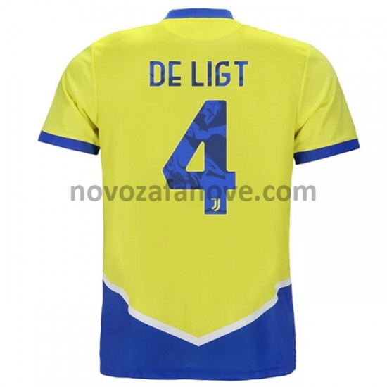 Nogometni Dres Juventus Matthijs de Ligt 4 Treći 2021-2022 Kratkih Rukava
