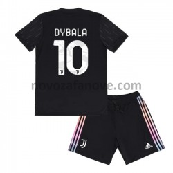 Nogometni Dres Juventus Paulo Dybala 10 Dječji Gostujući 2021-2022 Kratkih Rukava