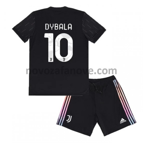 Nogometni Dres Juventus Paulo Dybala 10 Dječji Gostujući 2021-2022 Kratkih Rukava