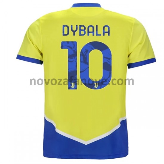 Nogometni Dres Juventus Paulo Dybala 10 Treći 2021-2022 Kratkih Rukava