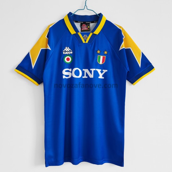 Nogometni Dres Juventus Retro Gostujući 1995-1996 Kratkih Rukava