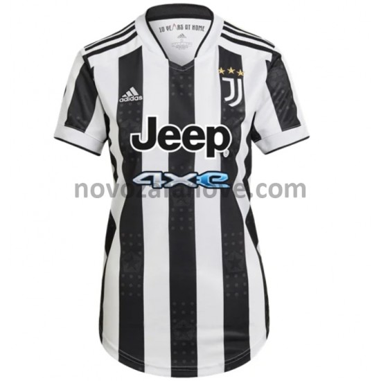 Nogometni Dres Juventus Ženska Domaći 2021-2022 Kratkih Rukava