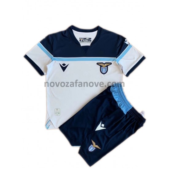 Nogometni Dres SS Lazio Dječji Gostujući 2021-2022 Kratkih Rukava