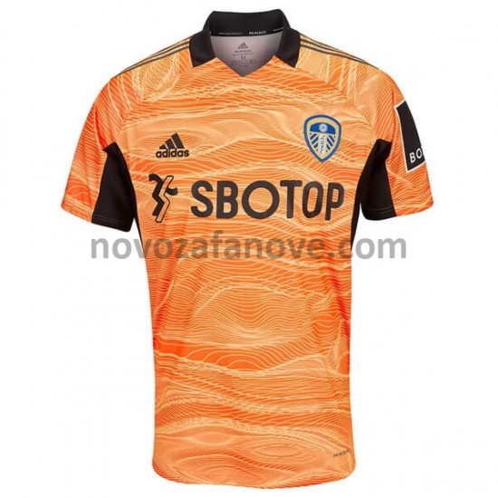 Nogometni Dres Leeds United Golmanski Gostujući 2021-2022 Kratkih Rukava