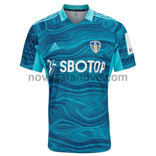 Nogometni Dres Leeds United Golmanski Domaći 2021-2022 Kratkih Rukava