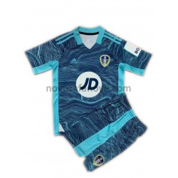 Nogometni Dres Leeds United Golmanski Dječji Domaći 2021-2022 Kratkih Rukava
