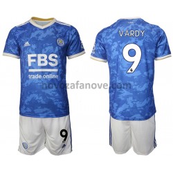 Nogometni Dres Leicester City Jamie Vardy 9 Dječji Domaći 2021-2022 Kratkih Rukava