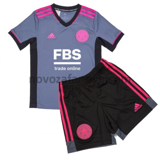 Nogometni Dres Leicester City Dječji Treći 2021-2022 Kratkih Rukava