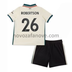 Nogometni Dres Liverpool Andrew Robertson 26 Dječji Gostujući 2021-2022 Kratkih Rukava