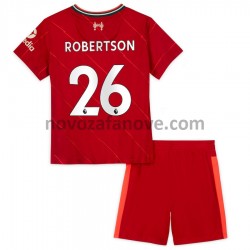 Nogometni Dres Liverpool Andrew Robertson 26 Dječji Domaći 2021-2022 Kratkih Rukava
