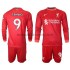 Nogometni Dres Liverpool FIRMINO 9 Dječji Domaći 2021-2022 Dugim Rukavima