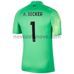 Nogometni Dres Liverpool Golmanski A.Becker 1 Domaći 2021-2022 Kratkih Rukava