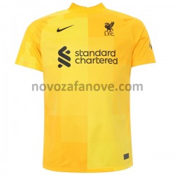 Nogometni Dres Liverpool Golmanski Gostujući 2021-2022 Kratkih Rukava