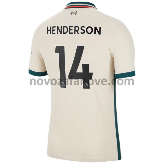 Nogometni Dres Liverpool Henderson 14 Gostujući 2021-2022 Kratkih Rukava