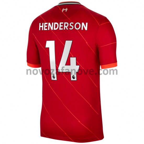 Nogometni Dres Liverpool Jordan Henderson 14 Domaći 2021-2022 Kratkih Rukava