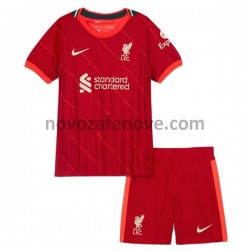 Nogometni Dres Liverpool Dječji Domaći 2021-2022 Kratkih Rukava
