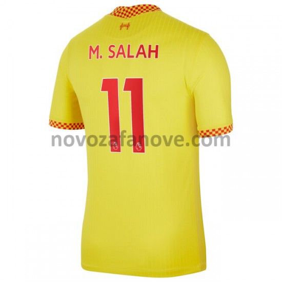 Nogometni Dres Liverpool M.Salah 11 Treći 2021-2022 Kratkih Rukava
