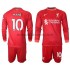 Nogometni Dres Liverpool Mane 10 Dječji Domaći 2021-2022 Dugim Rukavima