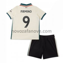 Nogometni Dres Liverpool Roberto Firmino 9 Dječji Gostujući 2021-2022 Kratkih Rukava