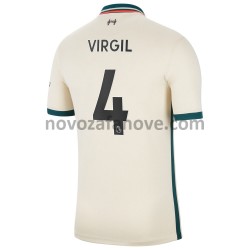Nogometni Dres Liverpool Virgil van Dijk 4 Gostujući 2021-2022 Kratkih Rukava