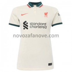 Nogometni Dres Liverpool Ženska Gostujući 2021-2022 Kratkih Rukava