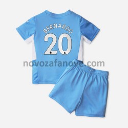 Nogometni Dres Manchester City Bernardo Silva 20 Dječji Domaći 2021-2022 Kratkih Rukava