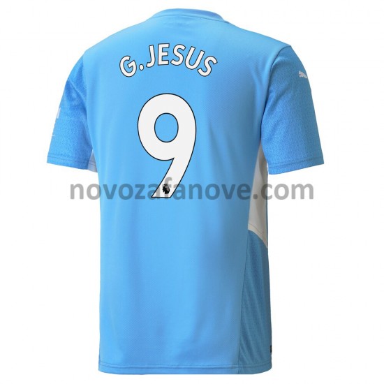 Nogometni Dres Manchester City Gabriel Jesus 9 Domaći 2021-2022 Kratkih Rukava