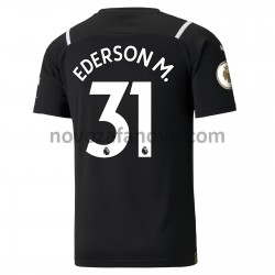Nogometni Dres Manchester City Golmanski Ederson 31 Domaći 2021-2022 Kratkih Rukava
