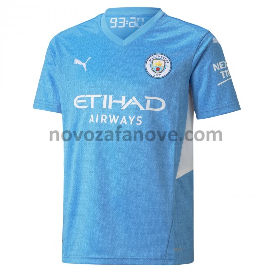 Nogometni Dres Manchester City Domaći 2021-2022 Kratkih Rukava