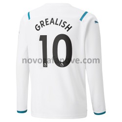 Nogometni Dres Manchester City Jack Grealish 10 Gostujući 2021-2022 Dugim Rukavima