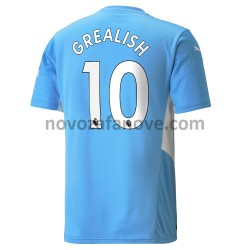 Nogometni Dres Manchester City Jack Grealish 10 Domaći 2021-2022 Kratkih Rukava