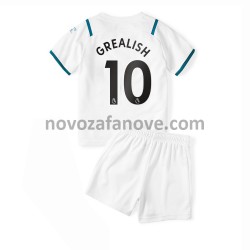 Nogometni Dres Manchester City Jack Grealish 10 Dječji Gostujući 2021-2022 Kratkih Rukava