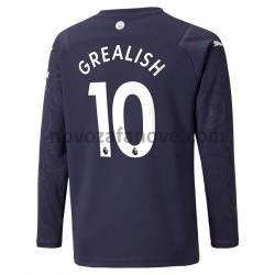 Nogometni Dres Manchester City Jack Grealish 10 Treći 2021-2022 Dugim Rukavima