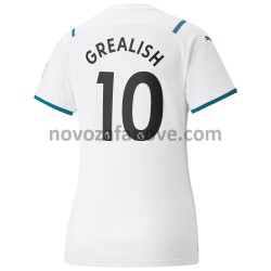 Nogometni Dres Manchester City Jack Grealish 10 Ženska Gostujući 2021-2022 Kratkih Rukava