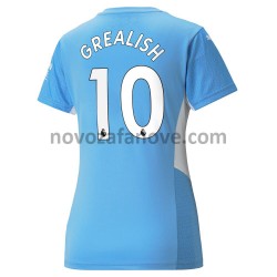 Nogometni Dres Manchester City Jack Grealish 10 Ženska Domaći 2021-2022 Kratkih Rukava