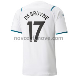 Nogometni Dres Manchester City Kevin De Bruyne 17 Gostujući 2021-2022 Kratkih Rukava